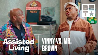vinny u0026 mr brown cant stop going head to head tyler perrys assisted living