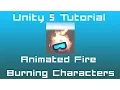 Unity 5 Tutorial Particle Systems - Animated Burning Characters