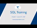 Tansy SQL Course CAST Chapter 7 Lesson 39