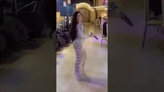 رقص ليال عبود في احد الافراح ليال عبود 