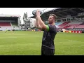 Harlequins hooker Joe Gray - how do you throw the perfect line-out