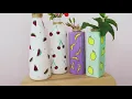 Decorative Bottle Painting | Dekoratif şişe boyama