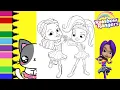Rainbow Rangers Coloring Book Compilation Rosie Anna Bonnie Mandarin Indigo Sprinkled Donuts JR