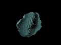 Music visualizer with processing 3