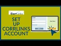 How to Create Corrlinks Account Set Up Corrlinks Account - Corrlinks Registration Page