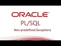 tutorial Non predefined Exceptions in Oracle Database