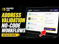 How to transfer address validation into no-code workflows - Detailed Guide