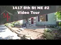 1417 6th St NE Minneapolis - Rental Tour