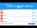 comparing The Voice Changer of puffball and the original version