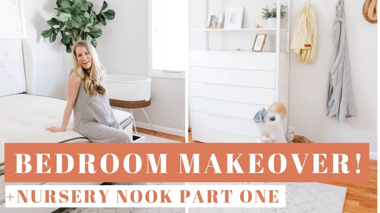 Bedroom Makeover & Nursery Nook Preparation: Part One!