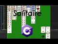 Coding Solitaire in C