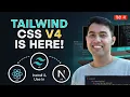 TAILWIND CSS V4 IS HERE Install Use It in React Next js