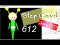 Java 3D How to Display the Step Count of an Alien Robot with Source Code