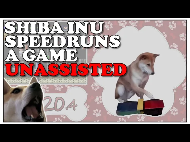 The World's First TRUE Speedrunning Dog Speedruns a game in 25:29!