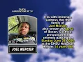 Joel Mercier Short Obituary