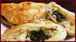 Spanakopita Galette: Spinach & Feta Phyllo Tart: Easy & Delicious. 