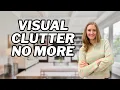HOW TO REDUCE VISUAL CLUTTER 13 Tips for Easy Decluttering and Organizing