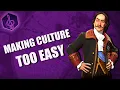 Civ 6 How to win CULTURE with EASE