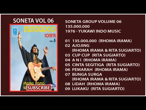 Download MP3 SONETA VOLUME 06 FULL ALBUM ORIGINAL (LAGU LAWAS)