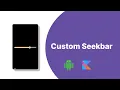Custom Seekbar in Android Studio
