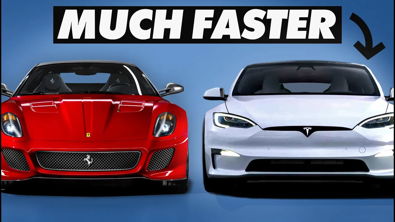 Why Teslas are Faster Than Old Supercars