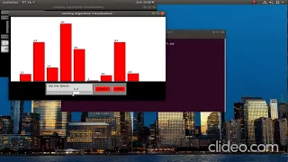 Bubble Sort Algorithm Visualisation by tkinter