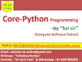 Python Set Collection with Empty Sets Immutable Values Python set function Python type