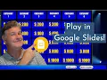 Create a Jeopardy Game with Google Slides
