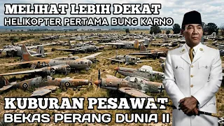 Viral..! Kuburan Pesawat Bekas Perang Dunia Ke-2 Ternyata Ada Helikopter Pertama Presiden Soekarno