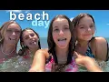 Beach day sleepover mall and scary movies