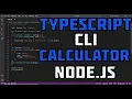 Develop a CLI Calculator using TypeScript and Node js