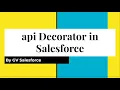 LWC Decorators - api Learn Lightning Web Component Development with GV Salesforce