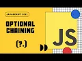 Optional Chaining Operator in JavaScript Optional Chaining Optional Chaining vs Nullish