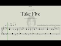 Take Five - Easy Piano