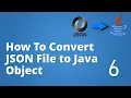 Part-6 SDET Essentials How to Convert JSON File to Java Object