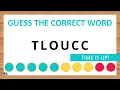 Guess the Correct Word Unscramble in Record Time 6 Letters Agent Quiz