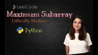 Leetcode 53 Maximum Subarray Python