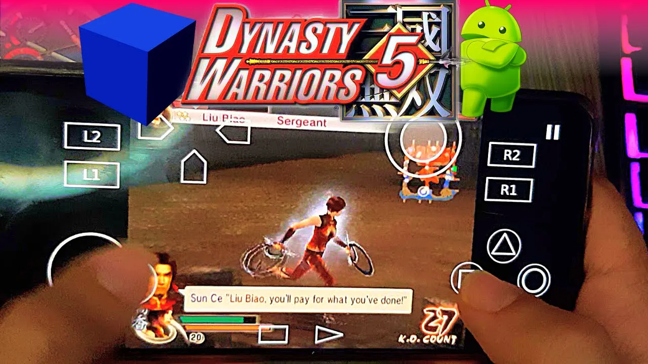Dynasty Warriors 5 - PS2 Emulator Android Gameplay - Aether SX2 APK - Dynasty Warriors 5 Mobile 2022