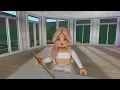 Flying First Class to California! *alone* | Bloxburg Roleplay | w/voices
