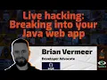 Live hacking Breaking into your Java web app