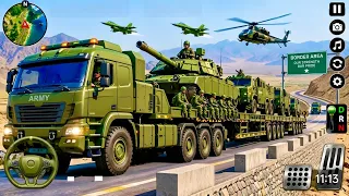 Army Truck Simulator 3D 🚛💥 | Extreme Truck Driving Game | Android Gameplay