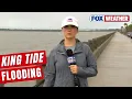 King tide threatens Charleston South Carolina with coastal flooding