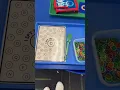 Letter Table setup for O week I swap in fresh multisensory materials so kids can build trace