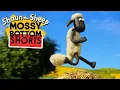 Lagu Hay Bale 👨‍🌾 Mossy Bottom Farm Shorts 🐑 #ShauntheSheep