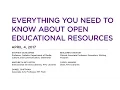 Everything You Need to Know About Open Educational Resources