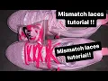Kd15 mismatch laces tutorial