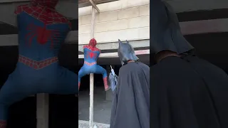 لما سبايدر مان يعمل مقلب Shorts 