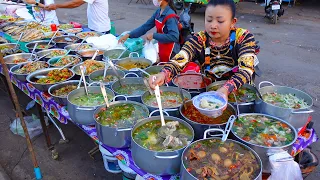 Download Under $1 ! Fast Serving More Than 30 Khmer Dinners |  Cambodian Street Food in Siem Reap MP3