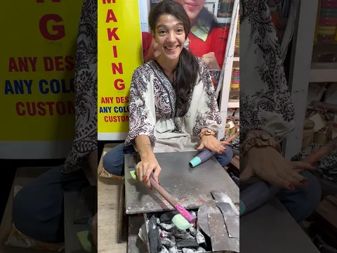 Cute Girl Making Handmade Bangles🫣😱🤣 #trending #youtubeshorts