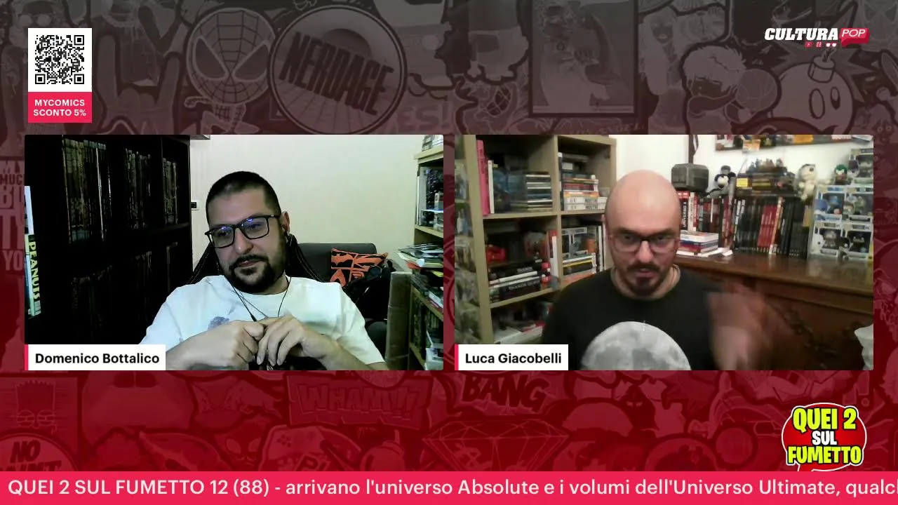 Anteprima di QUEI 2 SUL FUMETTO 12 (88) - arrivano l'universo Absolute e i volumi dell'Universo Ultimate